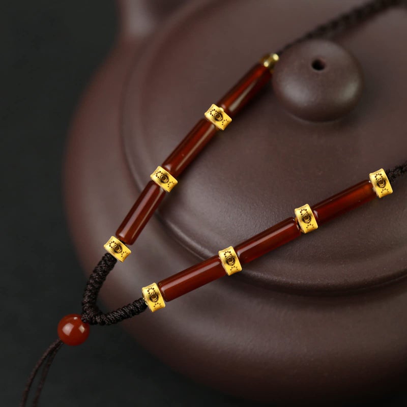 BronaGrand 200pcs 8mm Antique Spacer Beads Round Rondelle Beads European 5.5mm Hole for Bracelet Necklace DIY Jewelry Making,4 Colors - Image 5